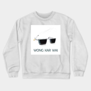 Wong Kar Wai Sunglasses and Cigarettes Crewneck Sweatshirt